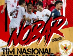 Polrestabes Bandung Gelar Nonton Bareng Semi final Indonesia di Mapolrestabes Bandung