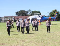 Wakapolda Jabar Tinjau Persiapan Arus Mudik Lebaran di Wilkum  Polres Sukabumi