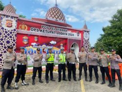 Antisipasi Lonjakan Arus Balik: Polsek Jatiwangi Bersinergi di Pos Yan Rest Area KM 166 Tol Cipali