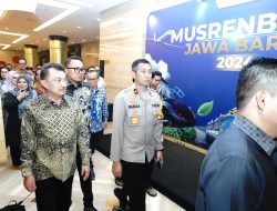 Wakapolda Jabar Menghadiri Undangan Dari Pj.Gubernur Jawa Barat Pada Acara Musrenbang Pemerintah Jawa Barat Dalam Rangka Penyusunan RPJPD Tahun 2025-2045 Dan RKPD Tahun 2025