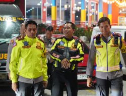 Kapolda Jabar Tinjau Pos Pengamanan Terpadu Rest Area KM 57 Jalur Tol Jakarta-Cikampek