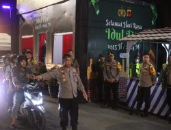 Kapolres Majalengka Pantau Situasi Malam Takbir dari Pos Pam Ops Ketupat Lodaya 2024