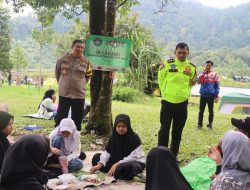 Pantau Kawasan Wisata, Kapolres Sukabumi Kota Pastikan Liburan Warga Kondusif