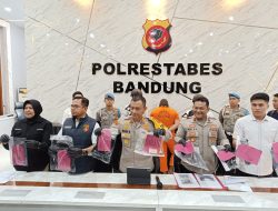 Sat Reskrim Polrestabes Bandung dan Polsek Coblong Tangkap Pelaku pembunuhan di Apartemen Jardin