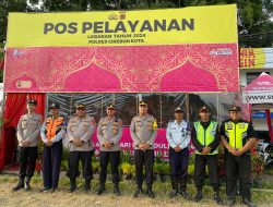 Singgahi Beberapa Pos, Kapolres Cirebon Kota Pantau Langsung Arus Balik Lebaran 2024