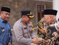 Wakapolres Ciamis Polda Jabar Hadiri Halal Bi Halal Tingkat Pemkab Ciamis