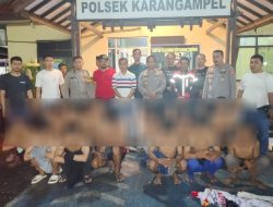 Tindakan Tegas Polres Indramayu terhadap Geng Motor, 16 Orang Diamankan