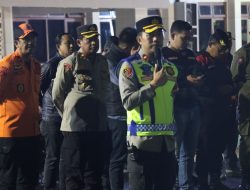 Polres Garut Lakukan Patroli Mitigasi Bencana Paska Gempa