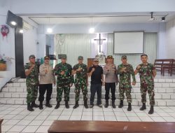 Antisipasi Gangguan Kamtibmas, Polres Ciamis Siagakan Personel PAM di Gereja Pantekosta Ciamis