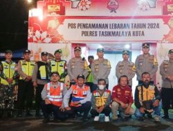 Kapolda Jabar Tinjau Pos Pengamanan Terpadu di Jalur Gentong Tasikmalaya