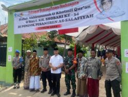 Dit Intelkam Polda Jabar Hadiri Acara Haflah Attasyakur Lil Ikhtitam dan Haul Ke-34 Al-Maghfurlah KH. Shobari