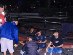 Polsek Ciamis Polres Ciamis Intens Patroli KRYD di Malam Hari Berantas Peredaran Knalpot Tidak Sesuai Spesifikasi di Jalanan