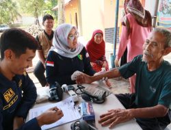 Dokkes Polres Ciamis Gelar Bakti Kesehatan ke Warga di Kelurahan Sindangrasa Ciamis