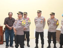 Kapolres Indramayu Monitor Langsung Pengamanan Peringatan Kenaikan Isa Almasih