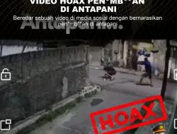 KLARIFIKASI HOAX – false context video hoax penembakan di antapani