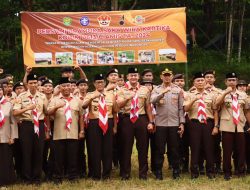 Kapolres Ciamis Hadiri Pembukaan Pembinaan Pramuka Saka Wira Kartika 2024