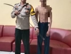 Polsek Ciomas Tindak Lanjuti Terkait Beredarnya Video Penyerangan Geng Motor di Ciomas Dan Berhasil Di Gagalkan Warga Diamankan Satu Orang Dengan Membawa Sajam