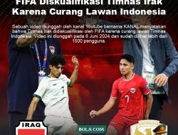 [SALAH] FIFA Diskualifikasi Timnas Irak Karena Curang Lawan Indonesia