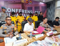 Polisi Ungkap Perkara Tindak Pidana Judi Online Di Kabupaten Ciamis, Temukan Uang Milyaran Rupiah Pada 5 Rekening