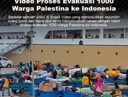 [SALAH] Video Proses Evakuasi 1000 Warga Palestina ke Indonesia