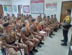 Kapolsek Cikijing Hadiri Pembukaan Magang Praja IPDN di Balai Desa Cidulang