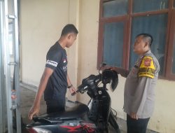 Bhabinkamtibmas Polsek Panyingkiran Sambangi Warga Desa Jatiserang