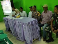 Sinergitas TNI – Polri Serta Perangkat Desa Pastikan Kegiatan Aman Dan Lancar, Dimana Pemantauan Serta Pengamanan  Giat Penyaluran Blt-dd Desa Cibitung Kulon Kec Cibungbulang Kab Bogor