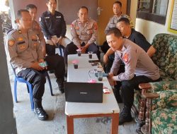 Kapolsek Ciawigebang Ikuti Zoom Meeting Binrohtal Polres Kuningan untuk Tingkatkan Keimanan dan Ketaqwaan