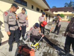 SIAGA SAR SAT BRIMOB POLDA JABAR ANTISIPASI BANJIR DAN LONGSOR