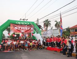 Meriahkan Hari Kemerdekaan Republik Indonesia Ke-79, Polresta Cirebon Gelar Fun Run 5K