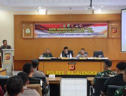 Polres Majalengka Gelar Rapat Koordinasi Lintas Sektoral Pengamanan Pilkada Serentak 2024