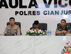 Jelang Pilkada Serentak, Polres Cianjur Laksanakan Rakor Lintas Sektoral Ops Mantap Praja Lodaya 2024