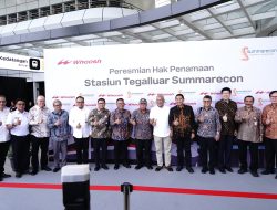 Wakapolda Jabar Hadiri  Peresmian Hak Penamaan Stasiun Tegalluar Summarecon