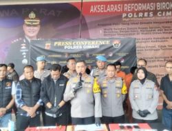 Polres Cimahi Ringkus 10 Pelaku Curanmor, 11 Motor Diamankan, Satu Sudah Dikembalikan ke Pemilik