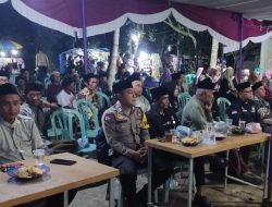 Polsek Lakbok Polres Ciamis Ikuti Peringatan Maulid Nabi Muhammad SAW dan Khotmil Quran