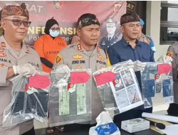 Polres Sumedang Berhasil Amankan Pelaku Pencurian Kendaraan Sepeda Motor