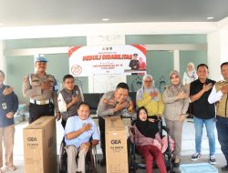 Dalam Rangka Cooling System Menjelang Pilkada Tahun 2024, Kapolres Bogor Berikan Bantuan Pada Penyandang Disabilitas