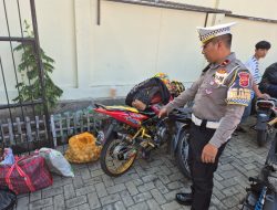 Polres Garut Kembali Razia Knalpot Tidak Sesuai Spesifikasi Teknis di Samarang