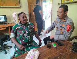 Kapolsek Anjatan dan TNI Kompak Jaga Stabilitas Menjelang Pilkada Serentak