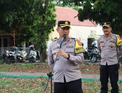 Wakapolres Majalengka Pimpin Apel Kesiapan Pengamanan Jalan Sehat dan Run-Walk Pilkada 2024