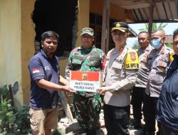 Polres Garut Salurkan Bantuan Sembako untuk Korban Gempa di Pasirwangi