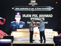 Kapolda Jabar Irjen Pol Akhmad Wiyagus Raih Penghargaan Best Leadership in Law & Crime Prevention