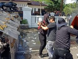 Polres Pangandaran Gelar Simulasi Pengamanan Pilkada 2024