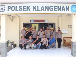 Cek Kesiapan Personel, Kapolresta Cirebon Kunjungi Polsek Klangenan dan Polsek Kaliwedi