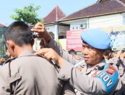 Polres Ciamis Gelar Operasi Gaktibplin, Tekankan Kedisiplinan Personel