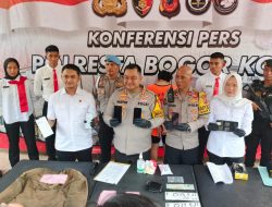 Polresta Bogor Ringkus Seorang Mahasiswa Pelaku Pencurian 7 Kali