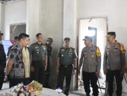 Kapolda Jabar dan Pangdam III/Siliwangi Tinjau Pembangunan Pos Gabungan di Bogor