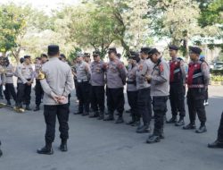 Polres Cirebon Kota Kerahkan Ratusan Personel Amankan Jalannya Debat Pertama Pilwalkot Cirebon