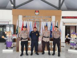 Polres Ciamis Jaga Ketat Kantor KPU, Pastikan Pilkada Serentak 2024 Berjalan Aman dan Damai