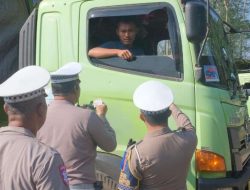 Polres Subang Beri Teguran Tegas: Dump Truck Overload dan Langgar Jam Operasional Ditegur Pasca Laka Maut